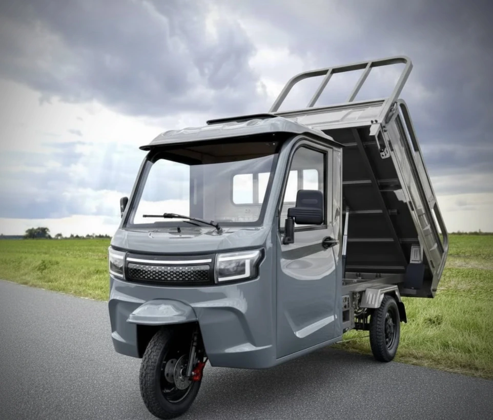 grå luxcap kabinescooter