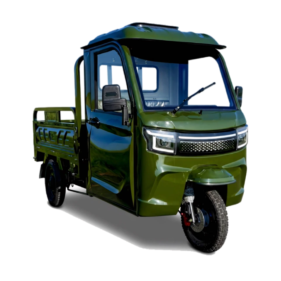 grøn Luxcap kabinescooter